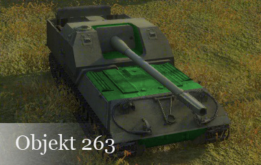 Objekt 263 (weak spot).